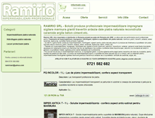 Tablet Screenshot of impermeabilizare.com